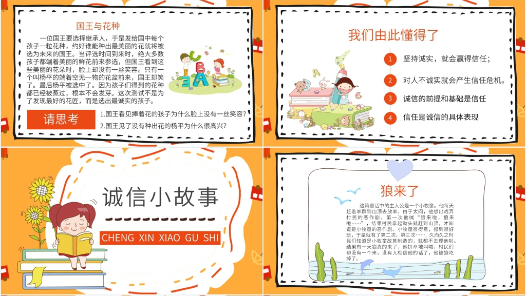 中学生诚信教育要点PPT课件 中学生诚信教育要点PPT课件