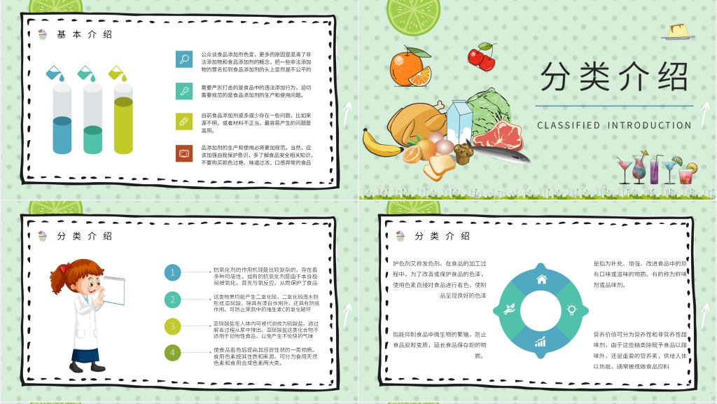 食品添加剂专业知识学习PPT模板 食品添加剂专业知识学习PPT模板