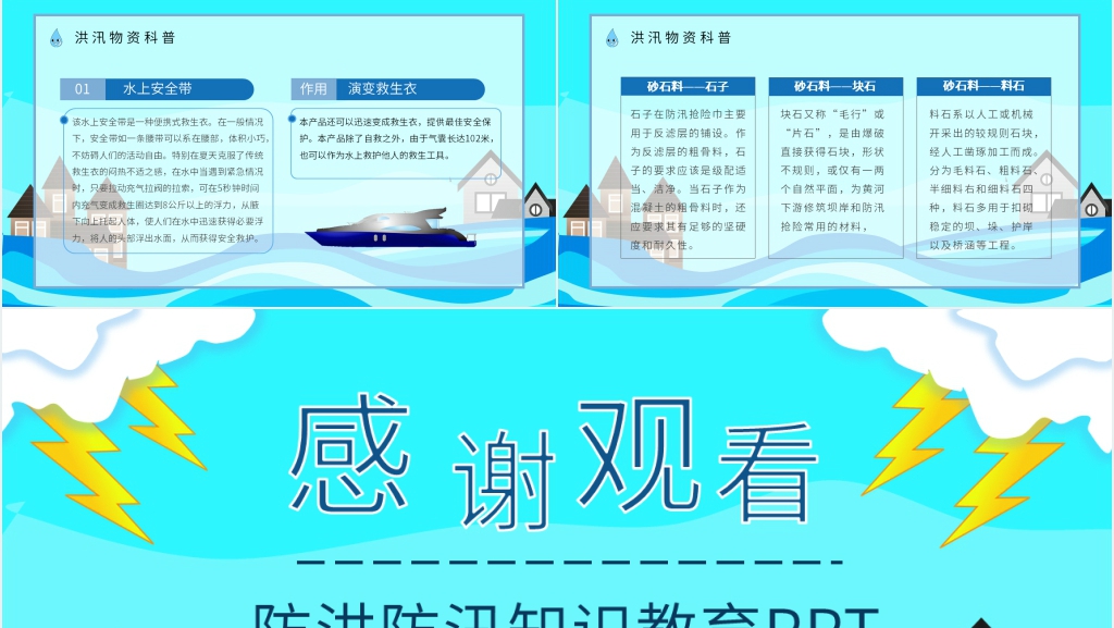 防洪防汛安全知识培训教育PPT课件 防洪防汛安全知识培训教育PPT课件
