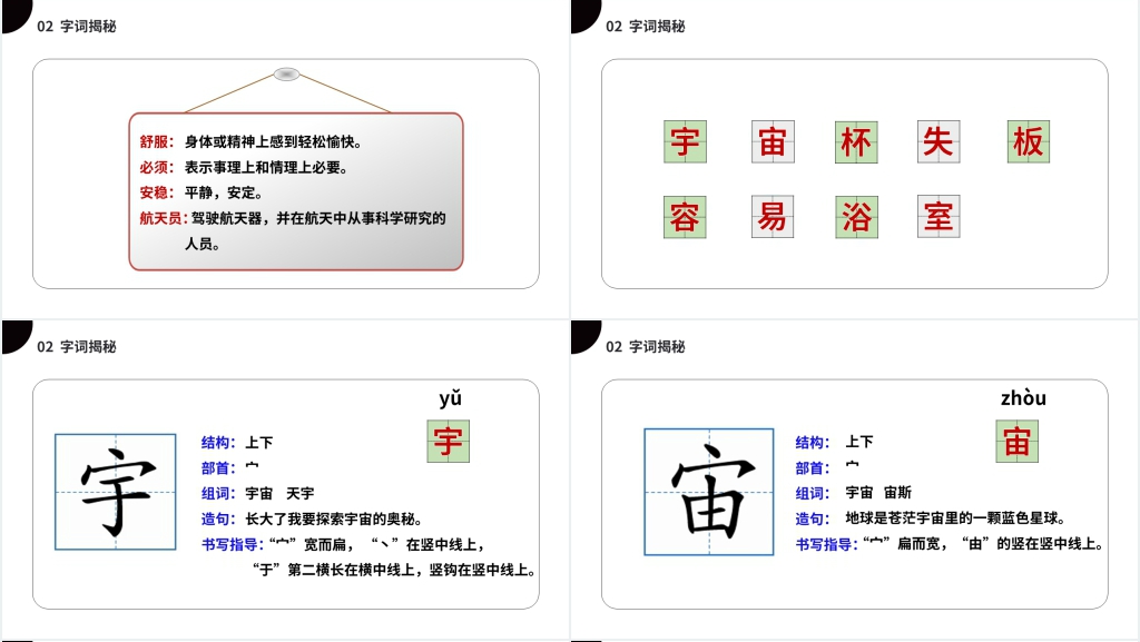小学二年级语文下册《太空生活趣事多》教案PPT课件 小学二年级语文下册《太空生活趣事多》教案PPT课件