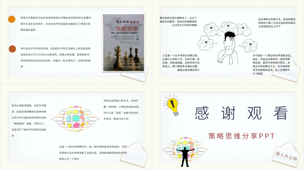 策略思维分享PPT模板 策略思维分享PPT模板