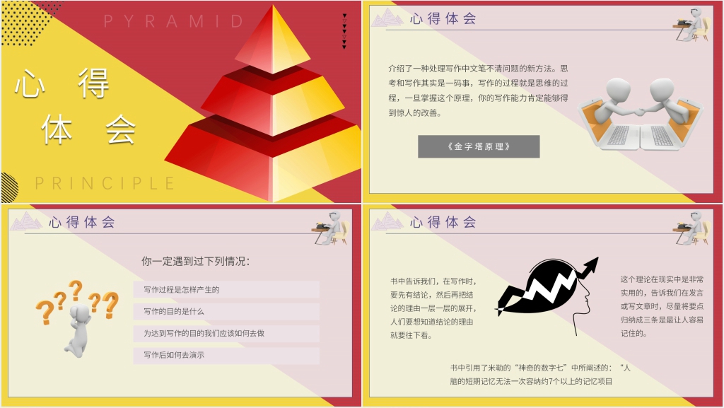 金字塔原理应用培训PPT模板 金字塔原理应用培训PPT模板