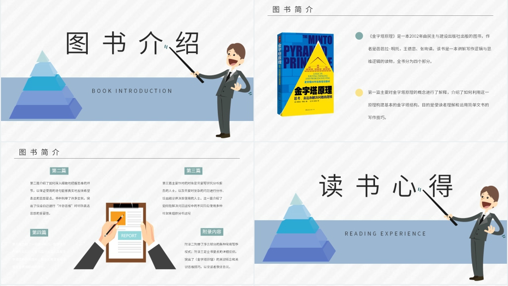 金字塔原理演讲PPT模板 金字塔原理演讲PPT模板