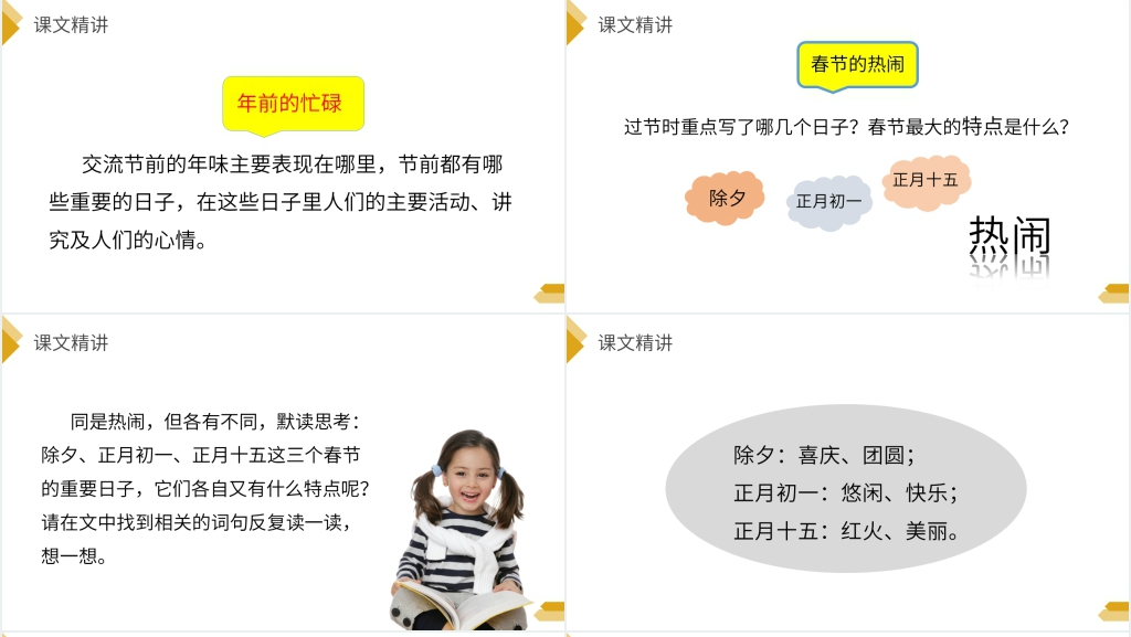 人教版六年级语文下册《北京的春节》PPT课件 人教版六年级语文下册《北京的春节》PPT课件