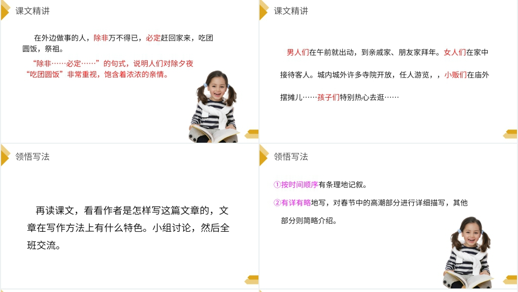 人教版六年级语文下册《北京的春节》PPT课件 人教版六年级语文下册《北京的春节》PPT课件