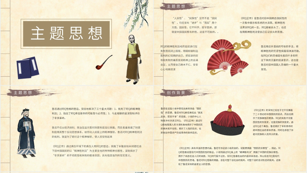 阿Q正传教案PPT课件 阿Q正传教案PPT课件
