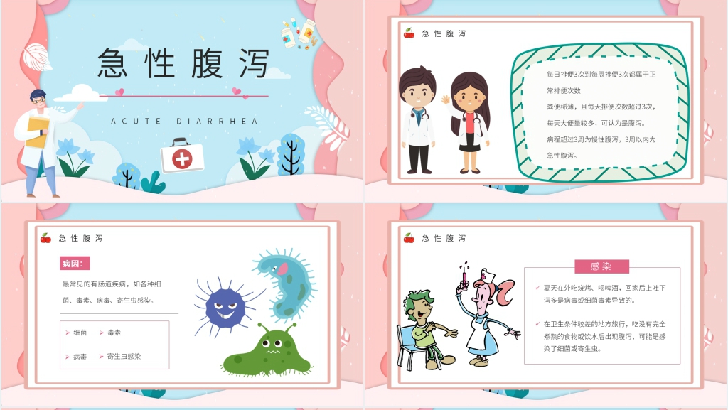 夏季腹泻相关知识PPT课件 夏季腹泻相关知识PPT课件