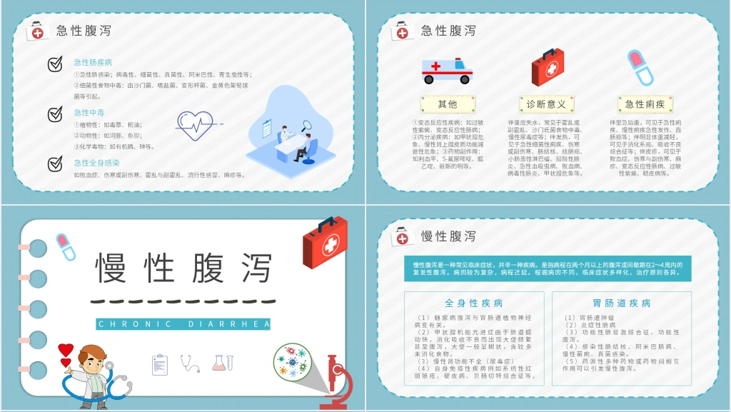 夏季腹泻病健康讲座PPT课件 夏季腹泻病健康讲座PPT课件