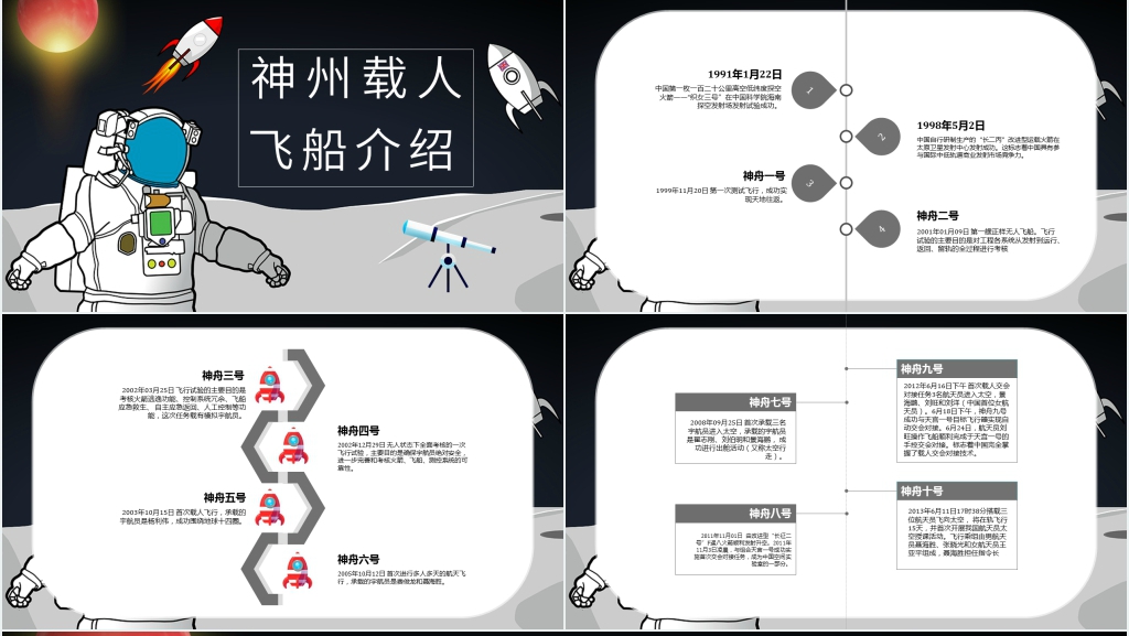 中国航天日教育PPT模板 中国航天日教育PPT模板