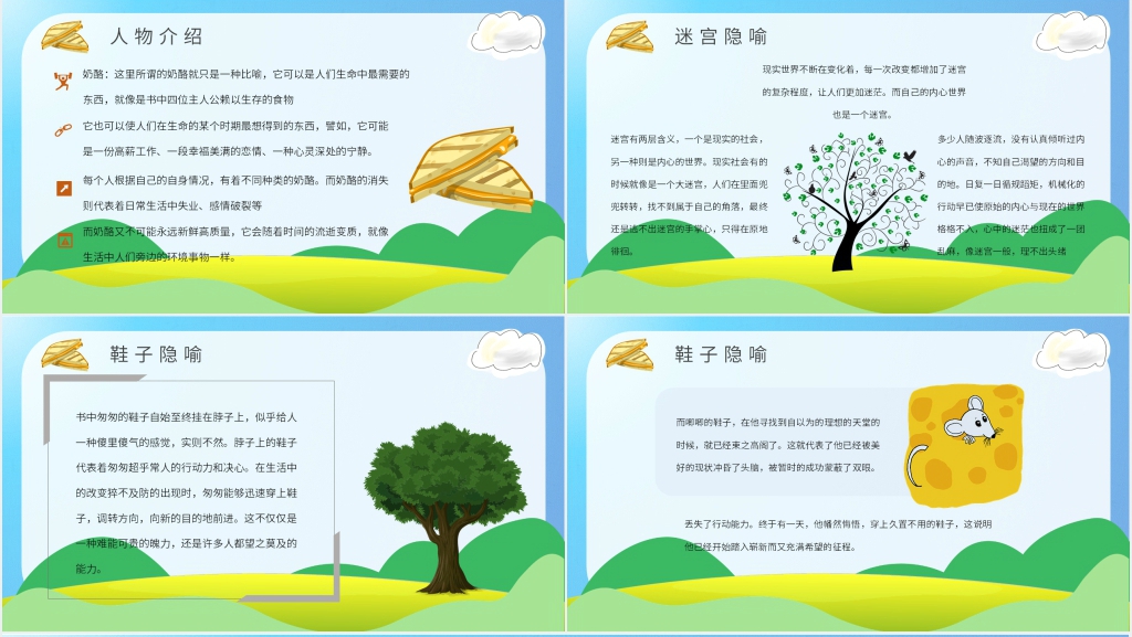 谁动了我的奶酪公开课PPT课件 谁动了我的奶酪公开课PPT课件