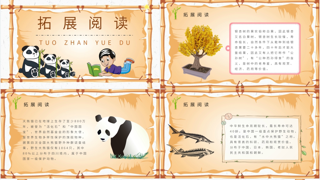 人教版小学语文二年级上册《活化石》PPT课件 人教版小学语文二年级上册《活化石》PPT课件