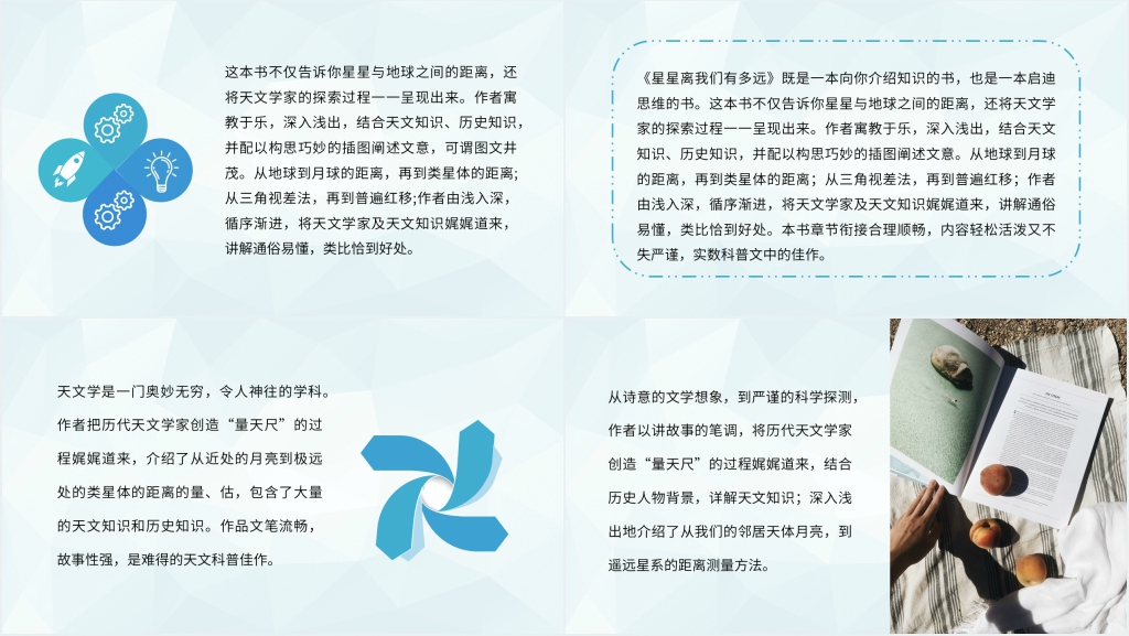 星星离我们有多远名著PPT模板 星星离我们有多远名著PPT模板