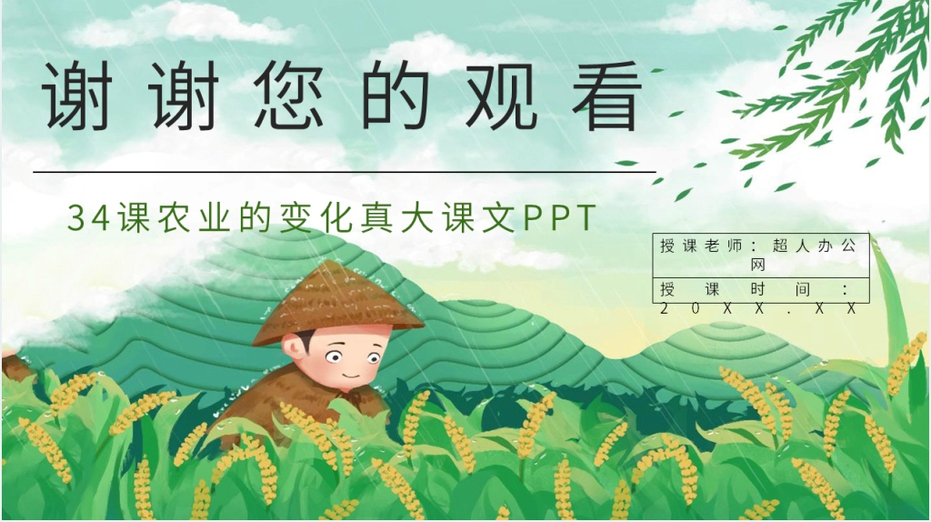 人教版小学语文二年级上册《农业的变化真大》课文PPT课件 人教版小学语文二年级上册《农业的变化真大》课文PPT课件