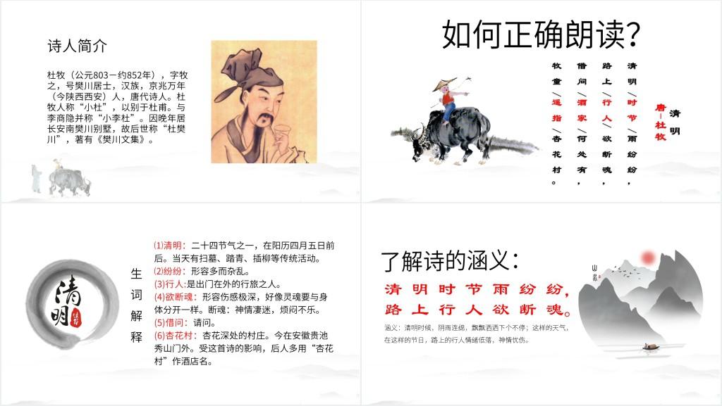 清明节班会讲课PPT课件 清明节班会讲课PPT课件