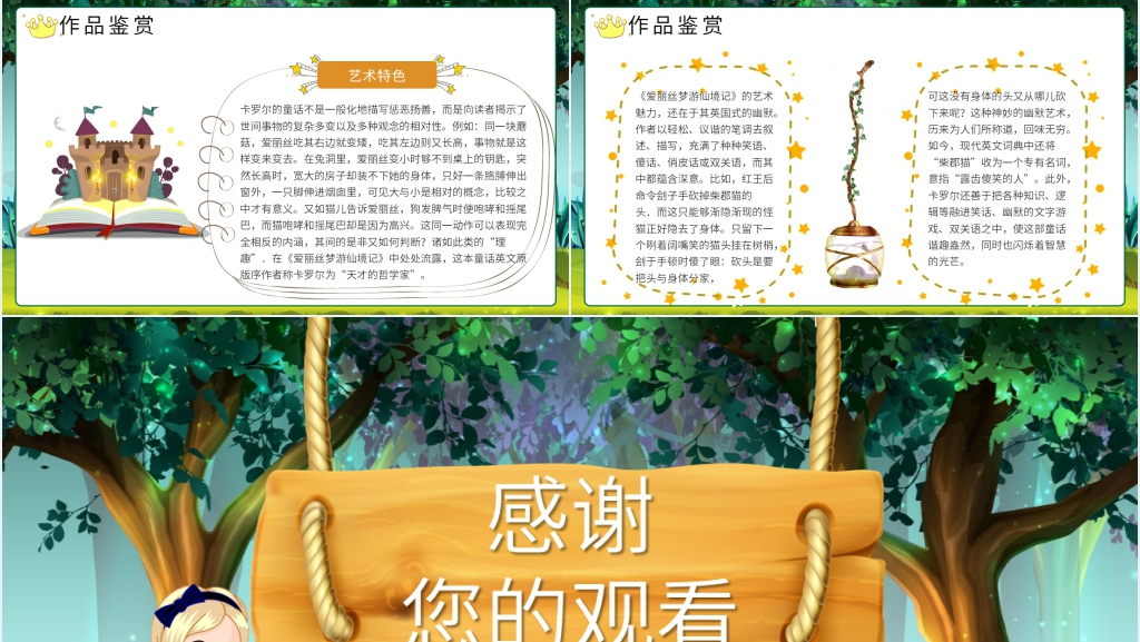 《爱丽丝漫游奇境记》指导课教学PPT课件 《爱丽丝漫游奇境记》指导课教学PPT课件