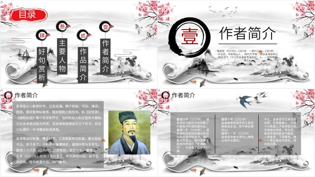 西游记名著导读PPT课件完美版 西游记名著导读PPT课件完美版