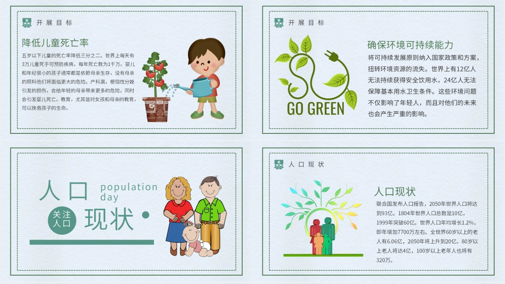 有关世界人口日活动课PPT 有关世界人口日活动课PPT