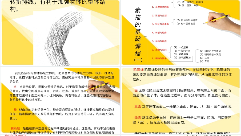 设计素描精品课程PPT课件 设计素描精品课程PPT课件