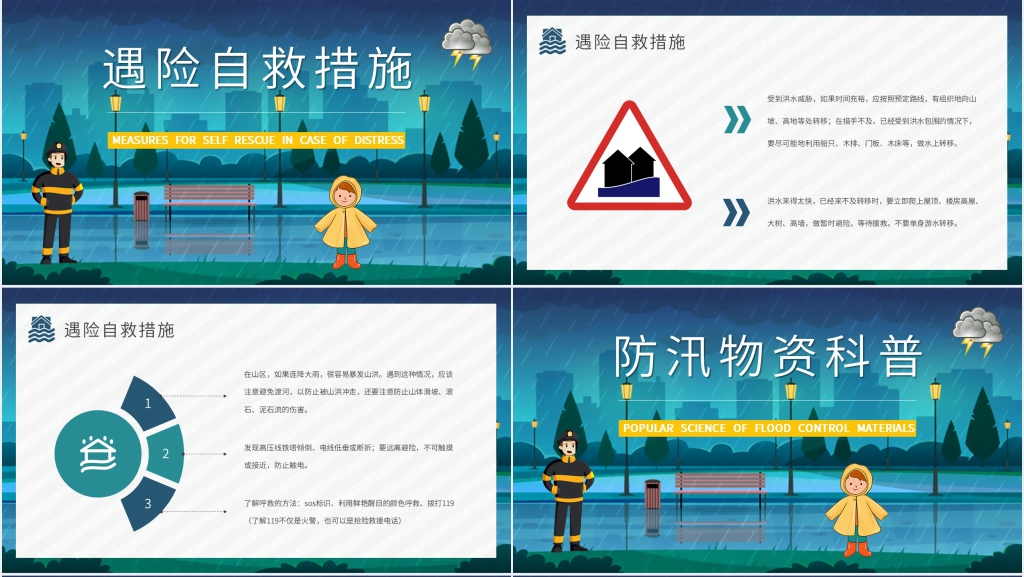防汛知识防洪防汛安全常识PPT课件 防汛知识防洪防汛安全常识PPT课件