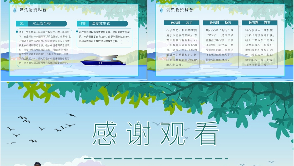 防洪防汛安全教育培训PPT课件 防洪防汛安全教育培训PPT课件