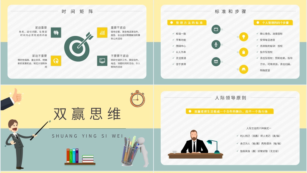 高效能人士的七个习惯PPT分享模板 高效能人士的七个习惯PPT分享模板