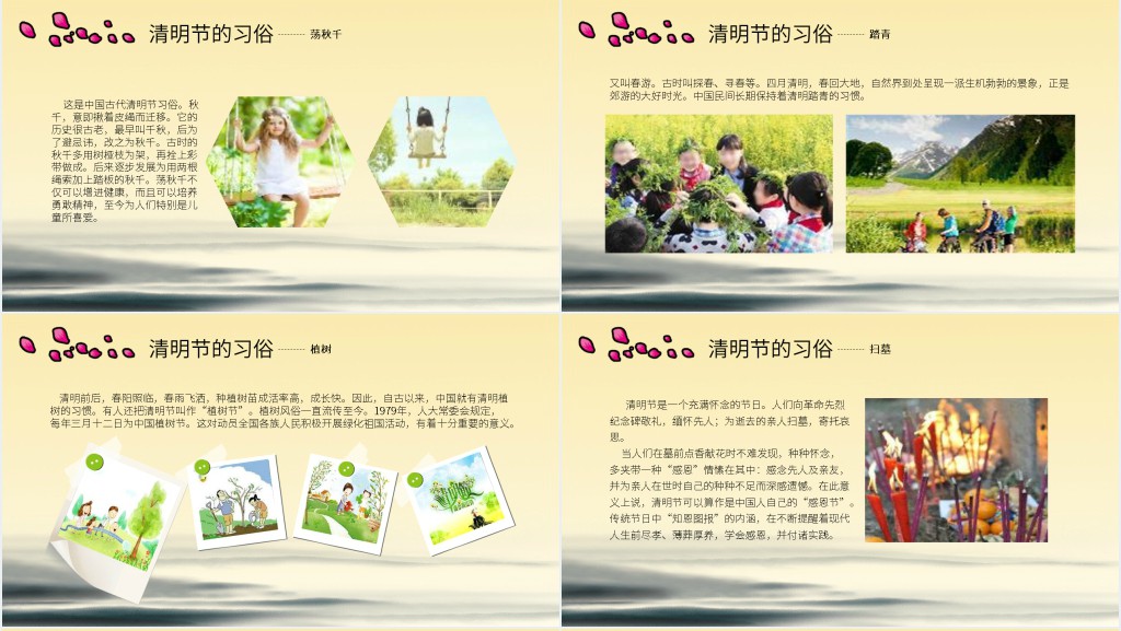 清明节班会教案PPT课件 清明节班会教案PPT课件