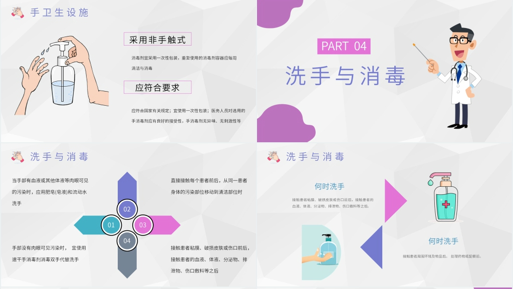 中学生手卫生健康宣教PPT课件 中学生手卫生健康宣教PPT课件