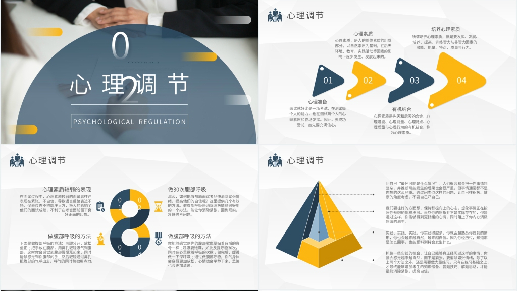 教育培训求职面试技巧PPT模板 教育培训求职面试技巧PPT模板