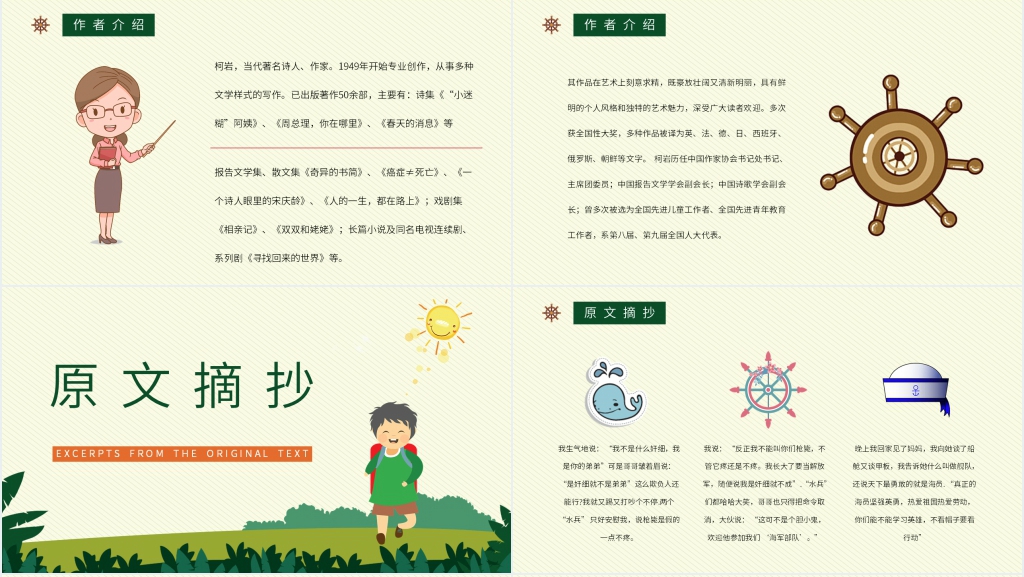 帽子的秘密课文PPT模板 帽子的秘密课文PPT模板