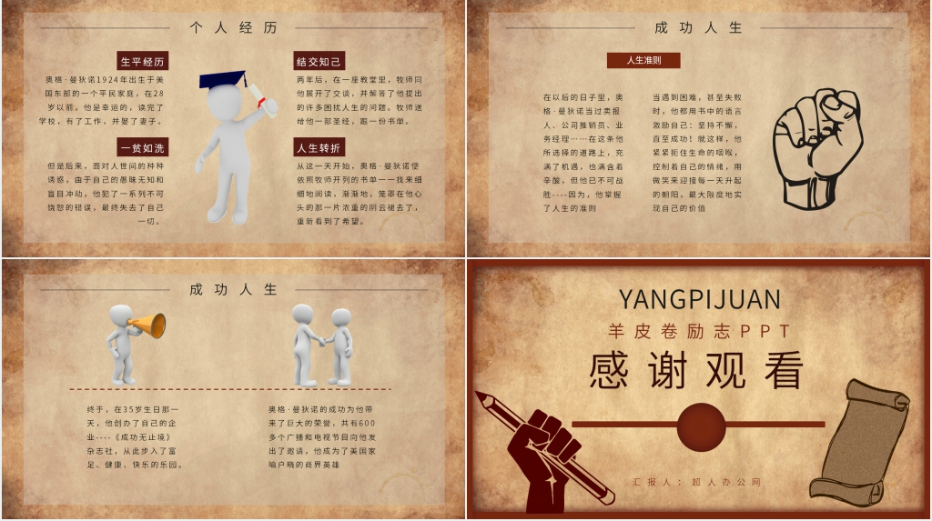 羊皮卷励志PPT 羊皮卷励志PPT