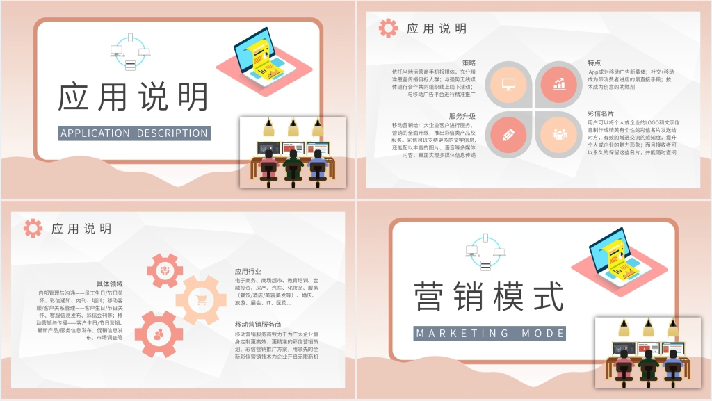 移动电商行业介绍PPT模板 移动电商行业介绍PPT模板