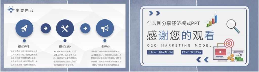 什么叫O2O分享经济模式PPT模板 什么叫O2O分享经济模式PPT模板