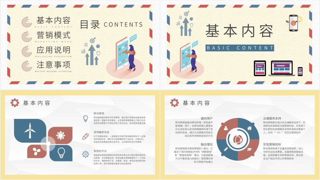 移动互联网营销培训PPT模板 移动互联网营销培训PPT模板