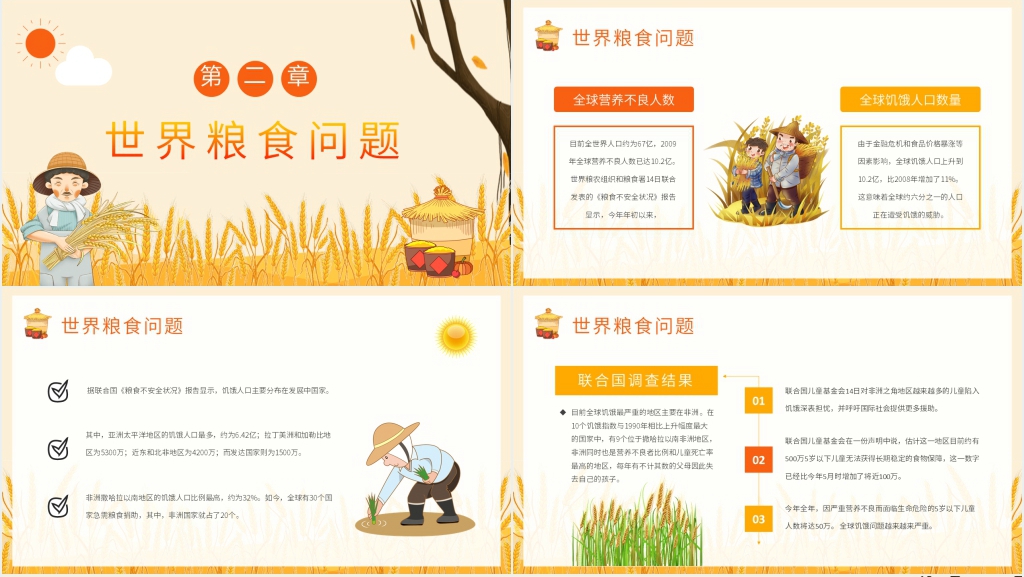 节约粮食杜绝浪费活动PPT课件 节约粮食杜绝浪费活动PPT课件