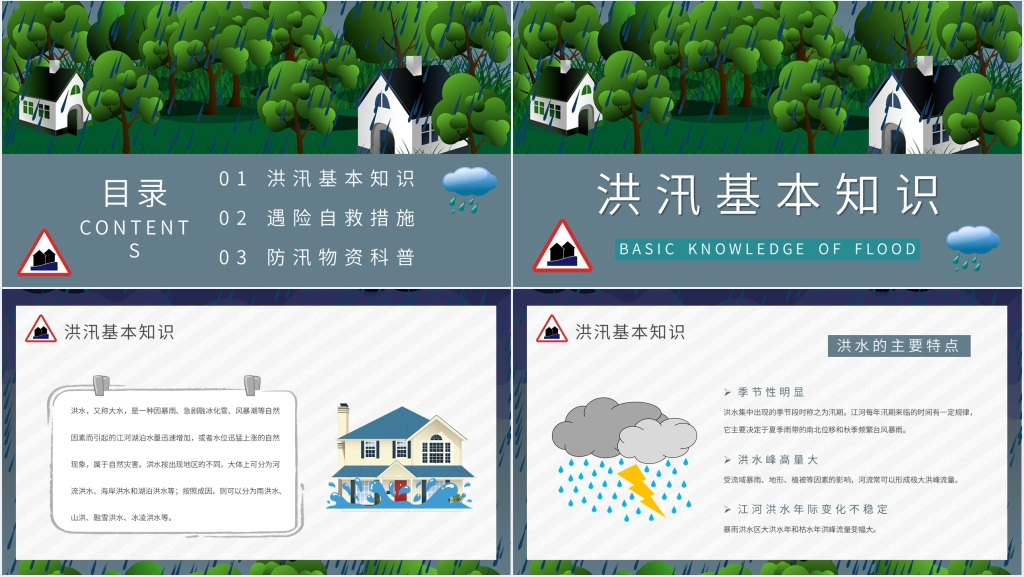 防洪防汛安全知识宣讲PPT课件 防洪防汛安全知识宣讲PPT课件