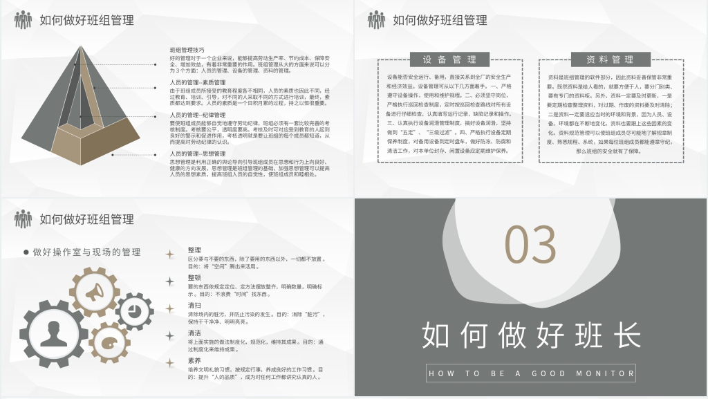 工厂班组长管理提升培训PPT课件 工厂班组长管理提升培训PPT课件