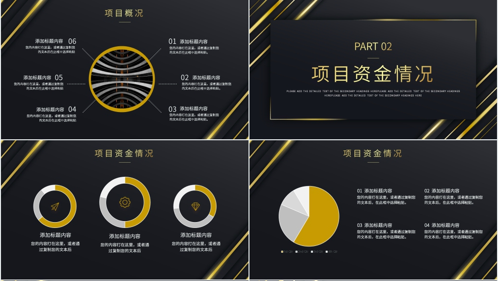 商业项目策划案PPT模板 商业项目策划案PPT模板