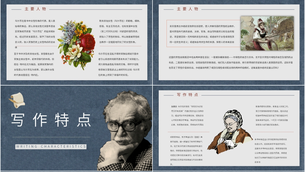 读书百年孤独PPT课件 读书百年孤独PPT课件