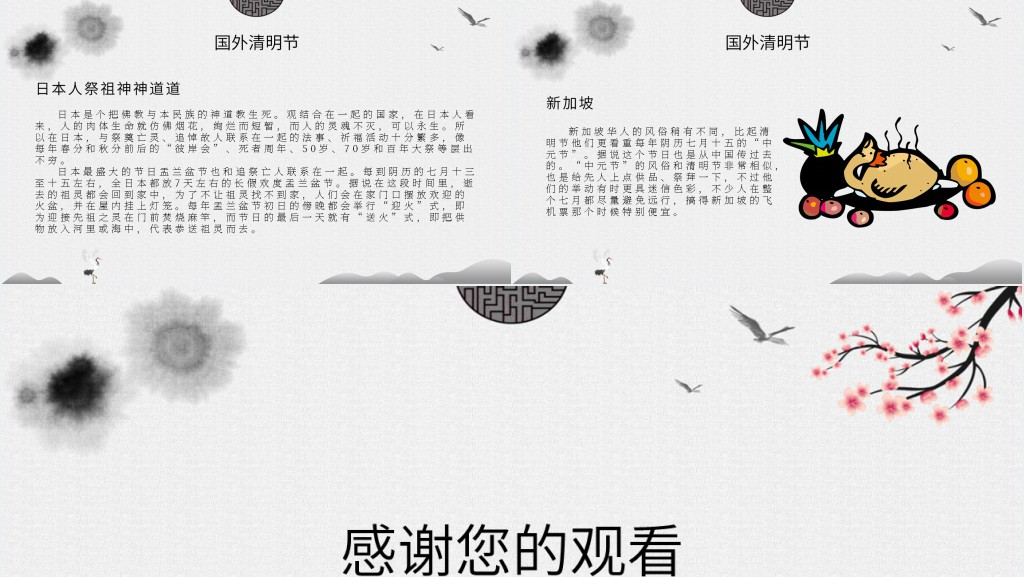 小学生清明知识讲座PPT课件