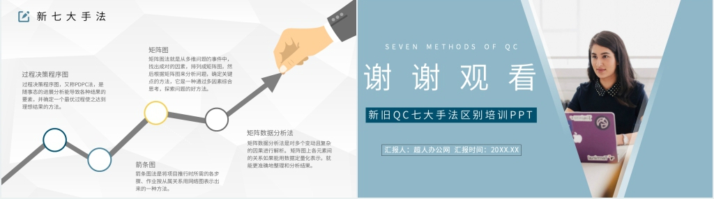 新旧QC七大手法区别培训PPT课件 新旧QC七大手法区别培训PPT课件
