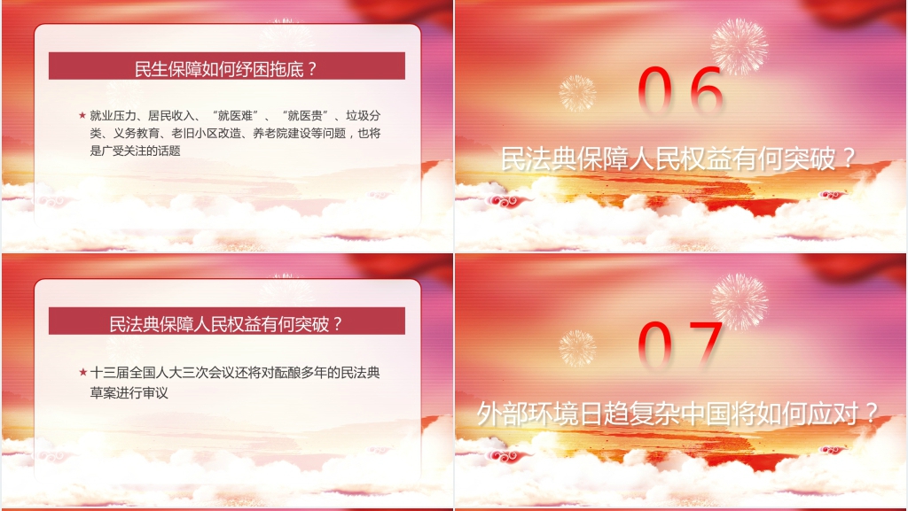 筑梦新时代两会热点关注PPT党课 筑梦新时代两会热点关注PPT党课