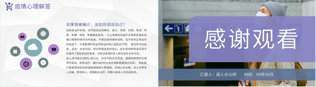 简洁疫情后的心理疏导PPT课件 简洁疫情后的心理疏导PPT课件