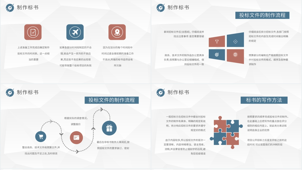 投标书制作流程技巧PPT课件 投标书制作流程技巧PPT课件