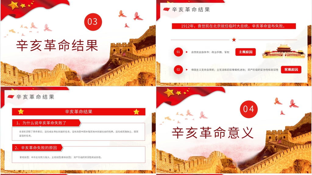 10.10辛亥革命纪念日PPT党课 10.10辛亥革命纪念日PPT党课