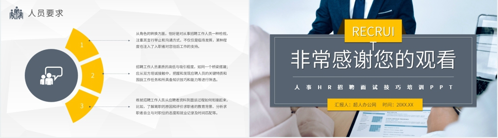 人事HR招聘面试技巧PPT课件 人事HR招聘面试技巧PPT课件