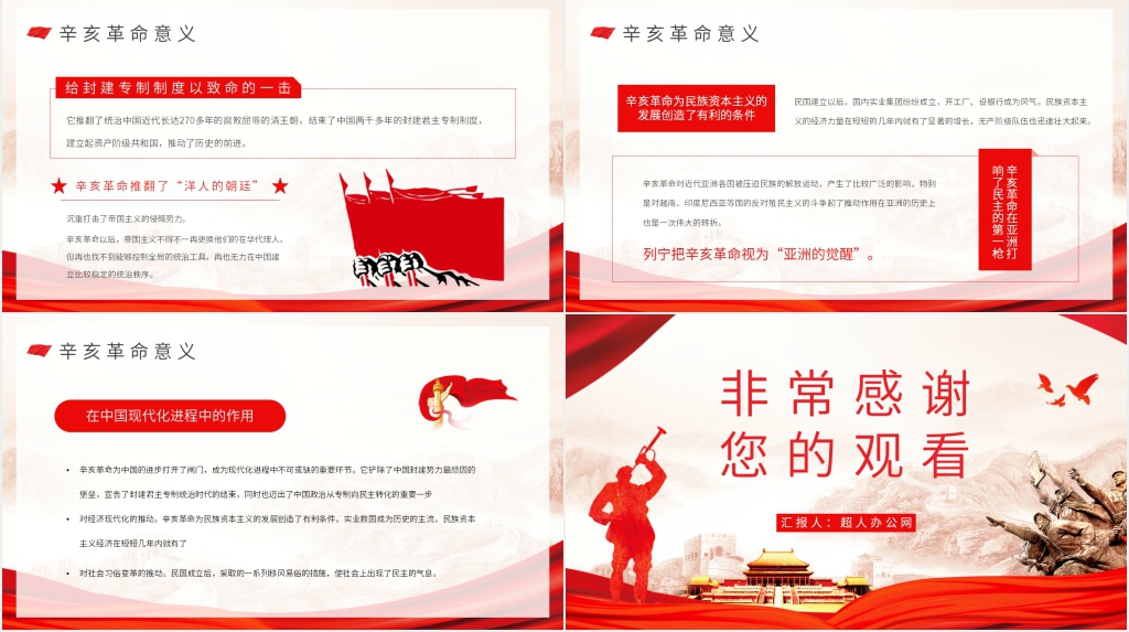 辛亥革命纪念日活动PPT党课 辛亥革命纪念日活动PPT党课