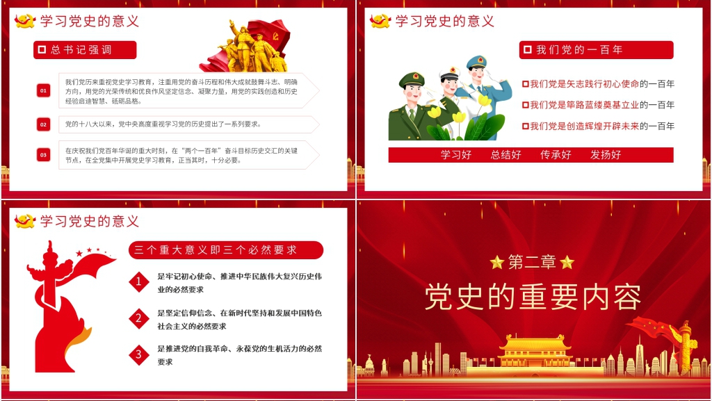 对党史学习教育动员大会PPT党课 对党史学习教育动员大会PPT党课