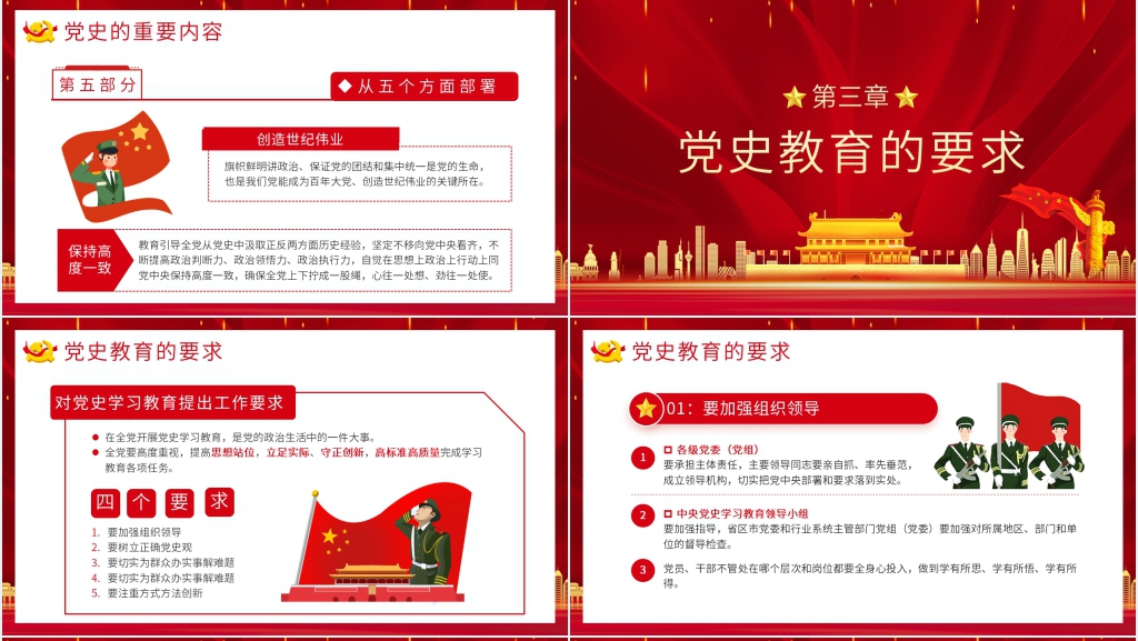 对党史学习教育动员大会PPT党课 对党史学习教育动员大会PPT党课