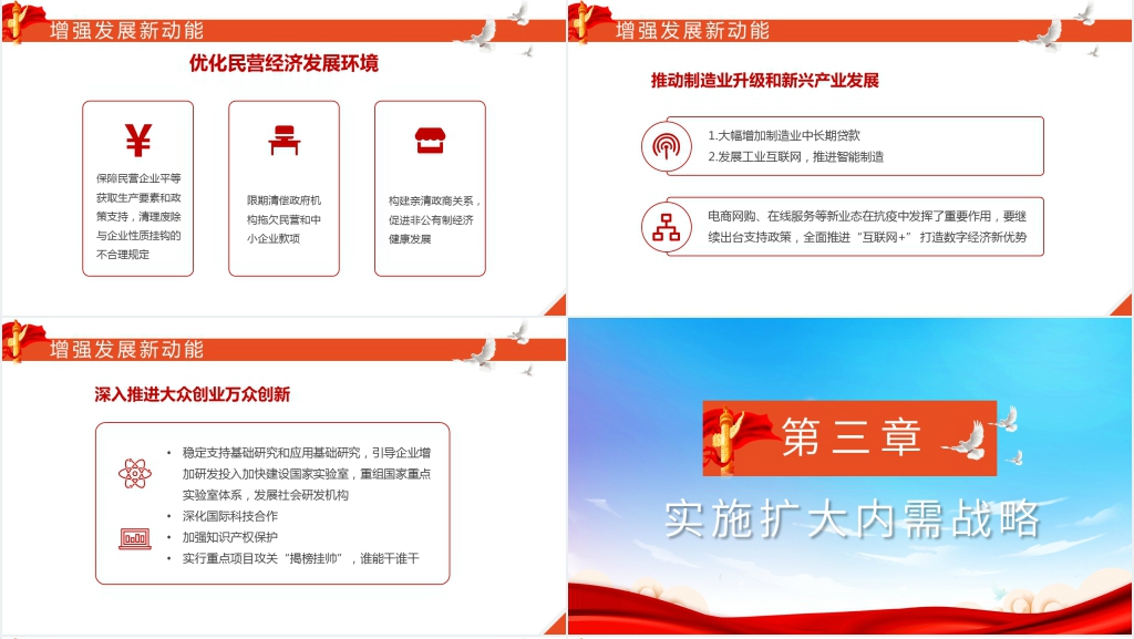 第十三届全国人大三次会议聚焦全国两会PPT党课 第十三届全国人大三次会议聚焦全国两会PPT党课