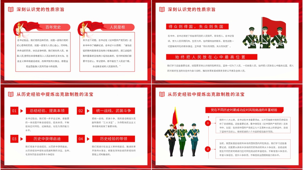 论中国共产党历史内容PPT党课 论中国共产党历史内容PPT党课